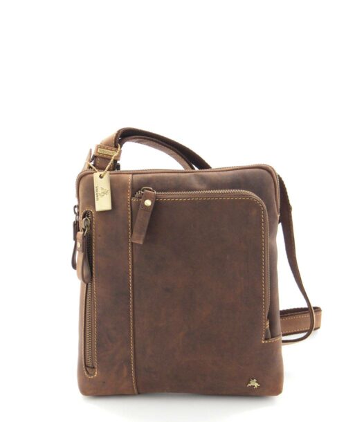 תיק לגבר ויסקונטי רוי טאן משומן