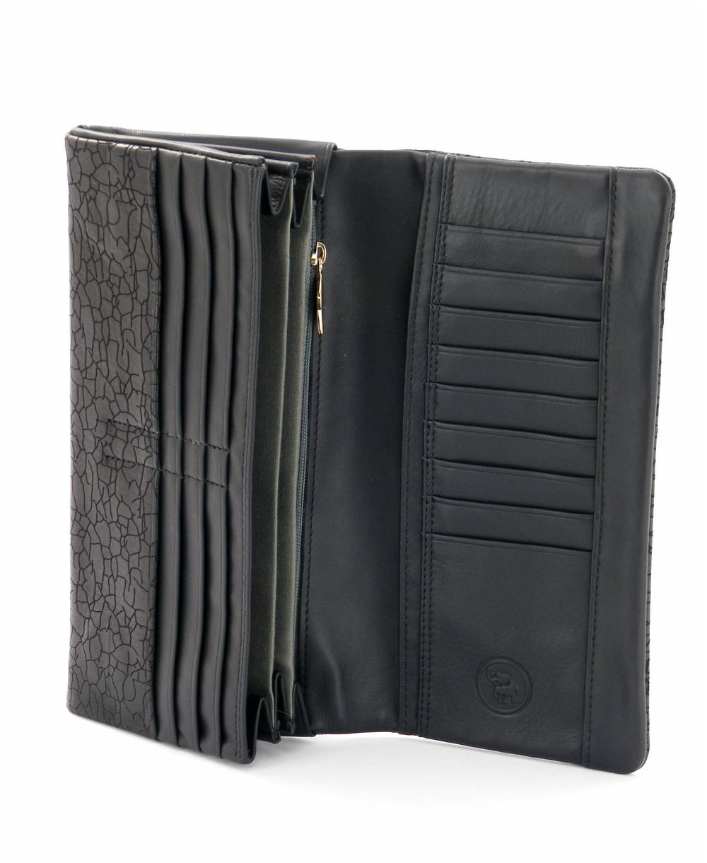 ארנק גדול לנשים אקורדיון סדקים | נטע שדה – תמונה 2