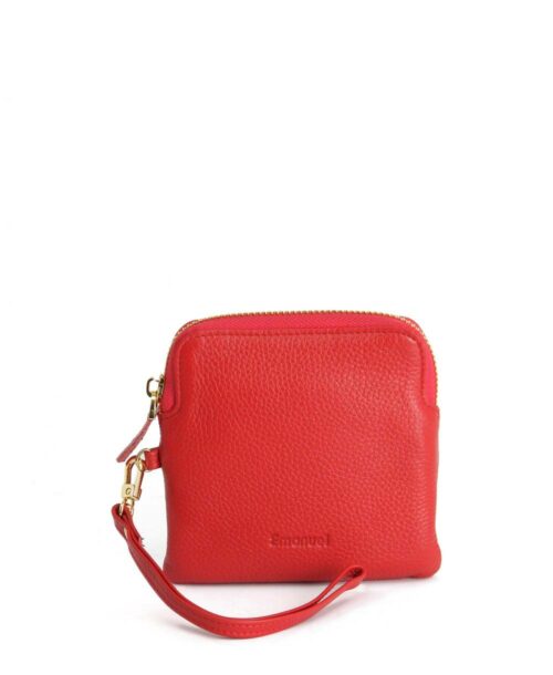 ארנק קטן לנשים עמנואל מיילי אדום