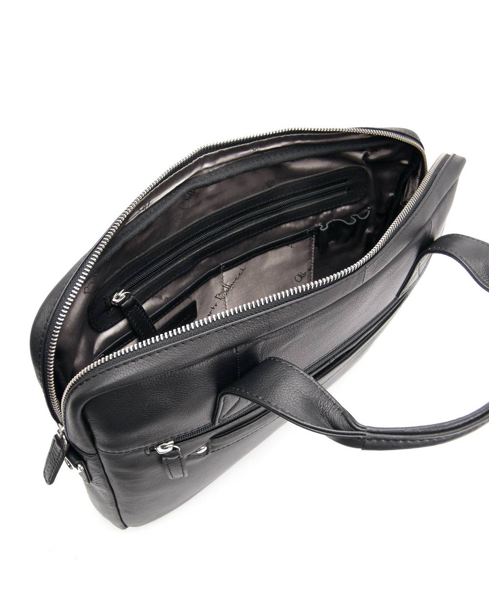 תיק למחשב נייד אונו מעור נאפה סוואז - Alberto Bellucci – תמונה 4