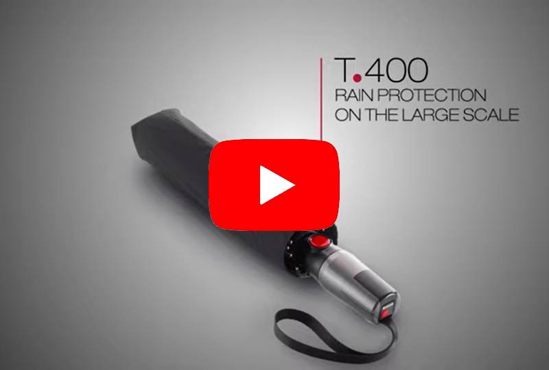 מטרייה מתקפלת איכותית קנירפס KNIRPS T400 XL לצפיה ביוטיוב