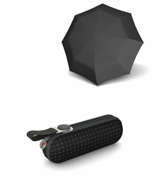 מטרייה קומפקטית איכותית קנירפס קפסולה שחור איקס