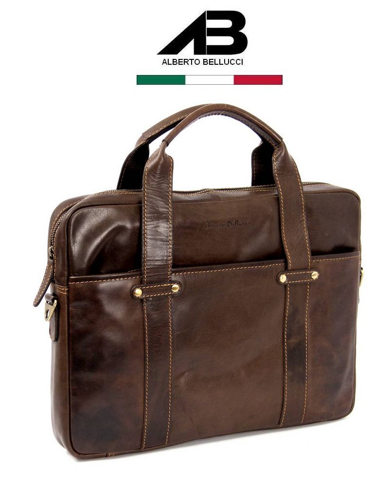 תיק למחשב נייד אונו עור ברידג' יוקרתי מתאים למחשב נייד כולל ריפוד והגנה למחשב