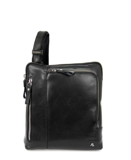 תיק לגבר ויסקונטי רוי שחור, תיקים לגבר.