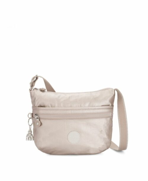 תיק קיפלינג ארטו קטן מטאלי זוהר (1)