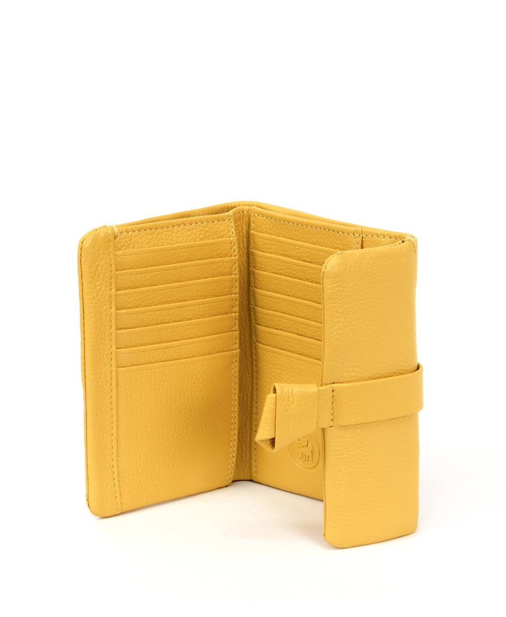 ארנק קטן לנשים קשר צהוב | נטע שדה – תמונה 4