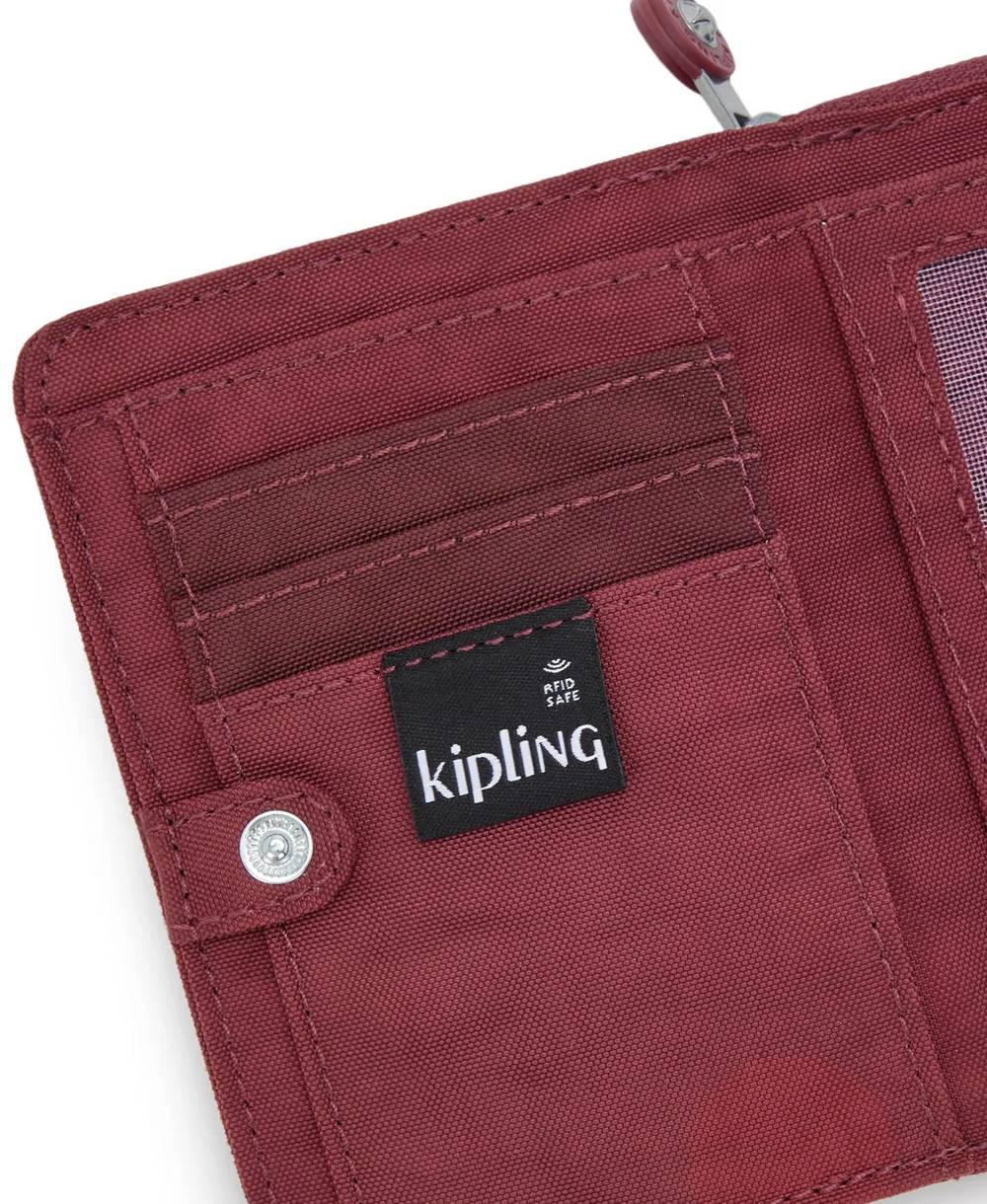 ארנק קיפלינג מאני לאב בורדו יין – תמונה 6