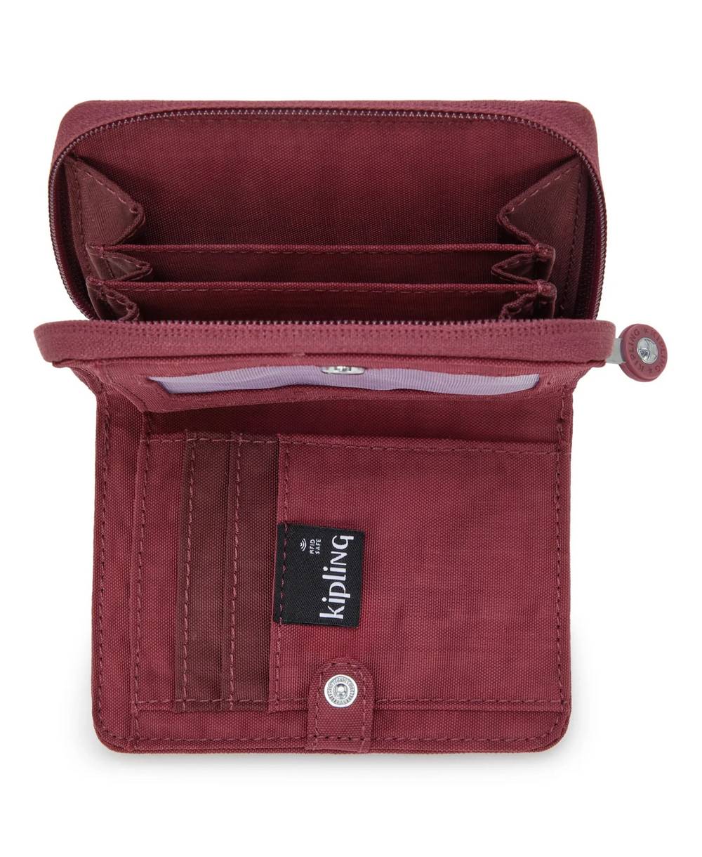 ארנק קיפלינג מאני לאב בורדו יין – תמונה 2