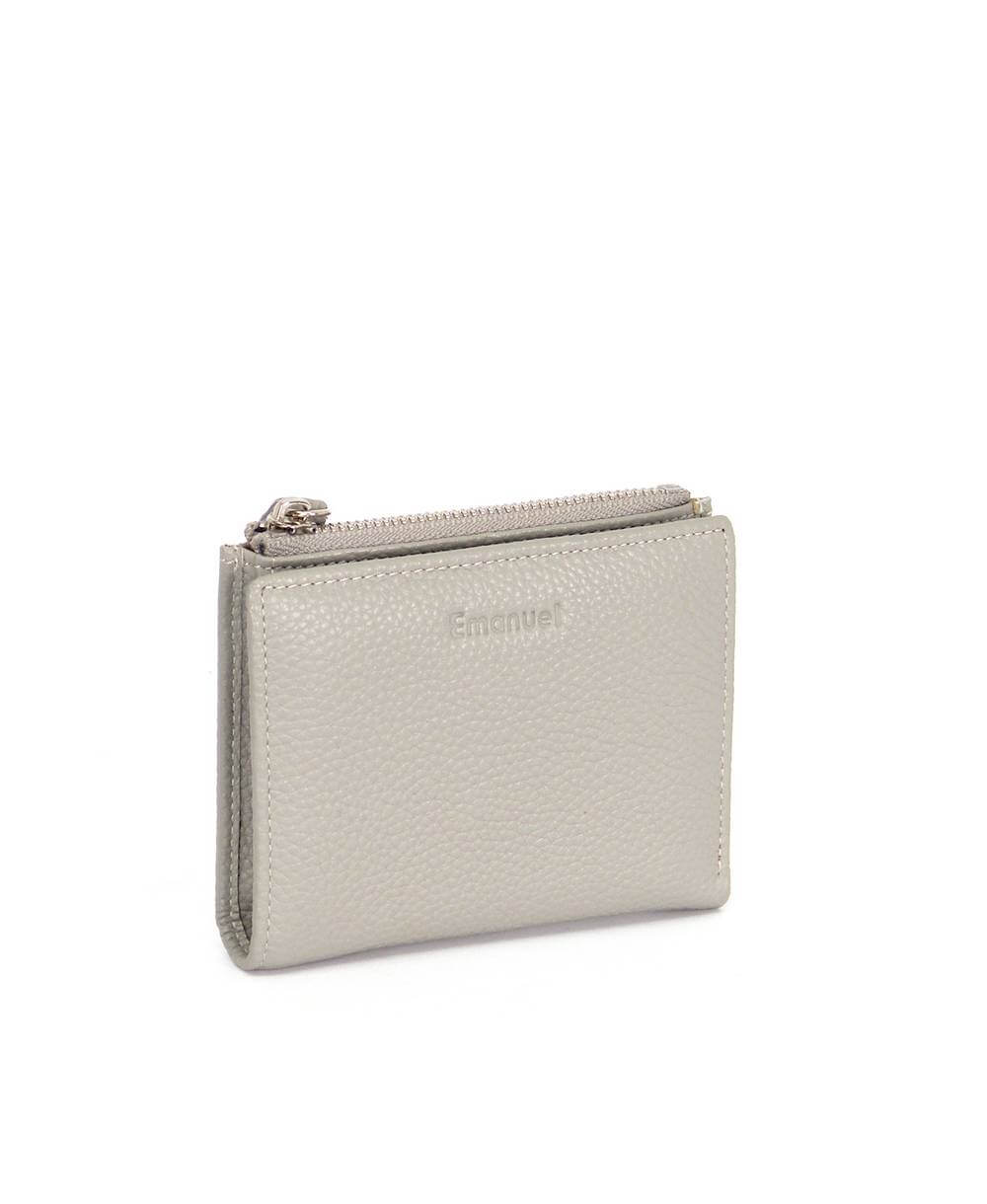 ארנק קטן אוסקה מיני אפור | עמנואל – תמונה 4