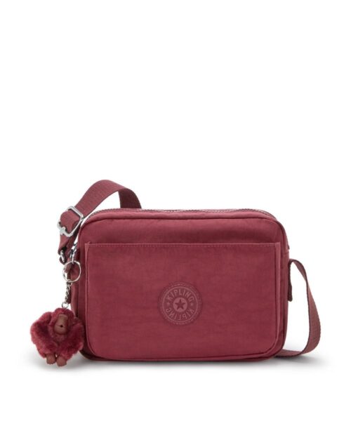 תיק צד קיפלינג אבאנו M בורדו יין (1)