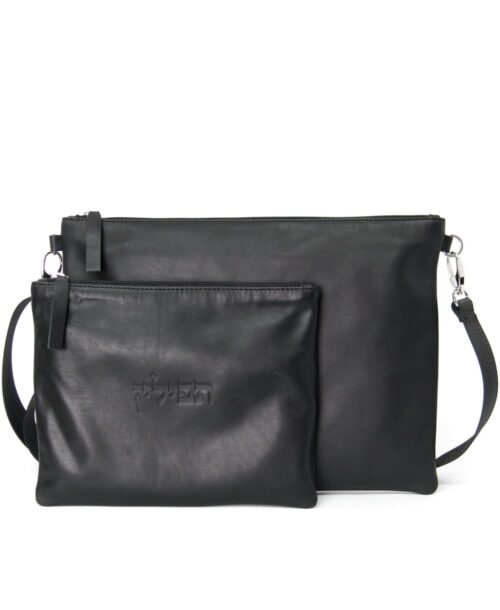 תיק-לתפילין-וטלית-שחור-נאפה