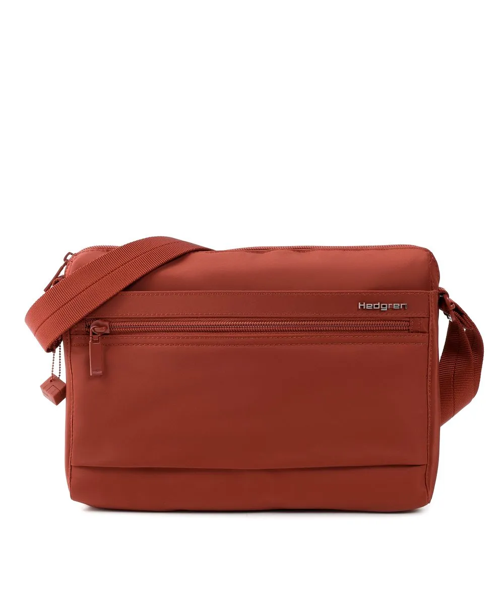 תיק אלכסוני לנשים Hedgren EYE M דליה אדומה