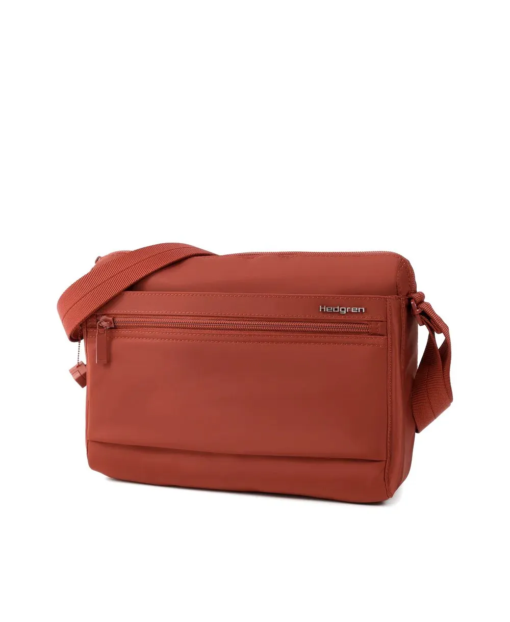 תיק אלכסוני לנשים Eye M דליה אדומה | Hedgren – תמונה 2