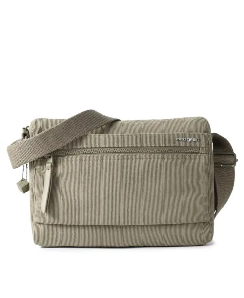 תיק אלכסוני לנשים Hedgren EYE M קורדרוי קשמיר בז'