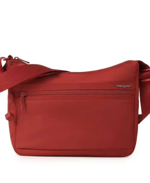 תיק אלכסוני לנשים Hedgren Harpers דליה אדומה