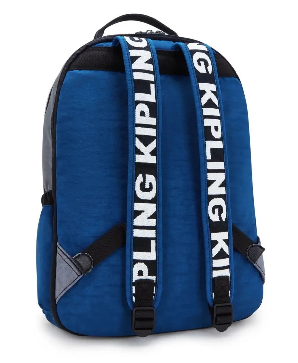 תיק גב קיפלינג סאול לאפ כחול – תמונה 4