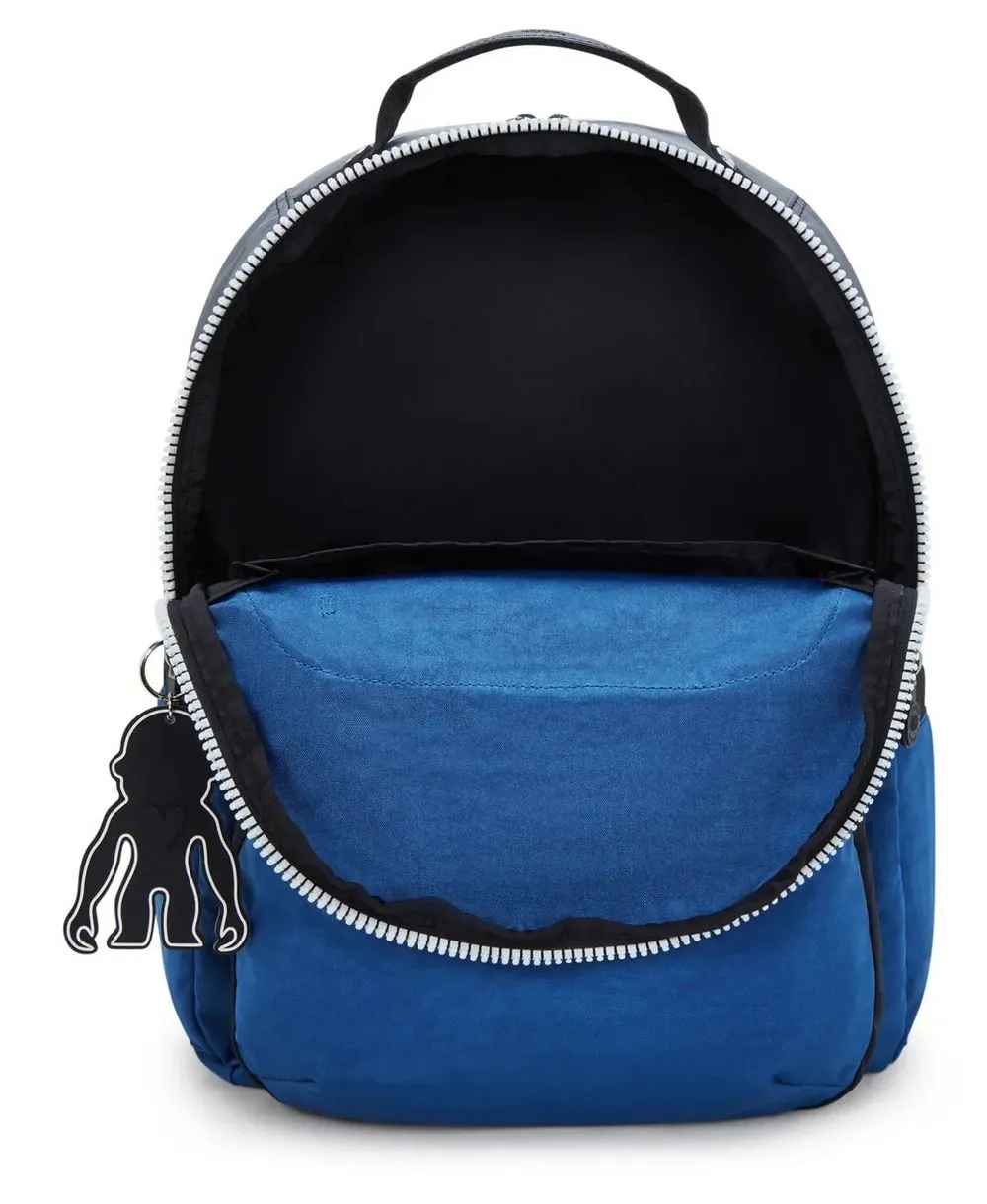 תיק גב קיפלינג סאול לאפ כחול – תמונה 6