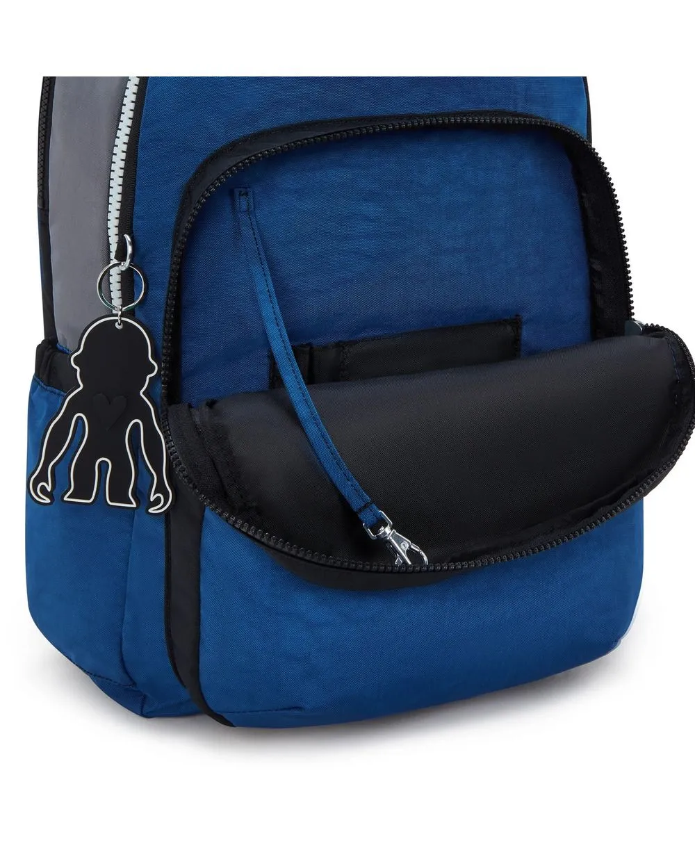 תיק גב קיפלינג סאול לאפ כחול – תמונה 8