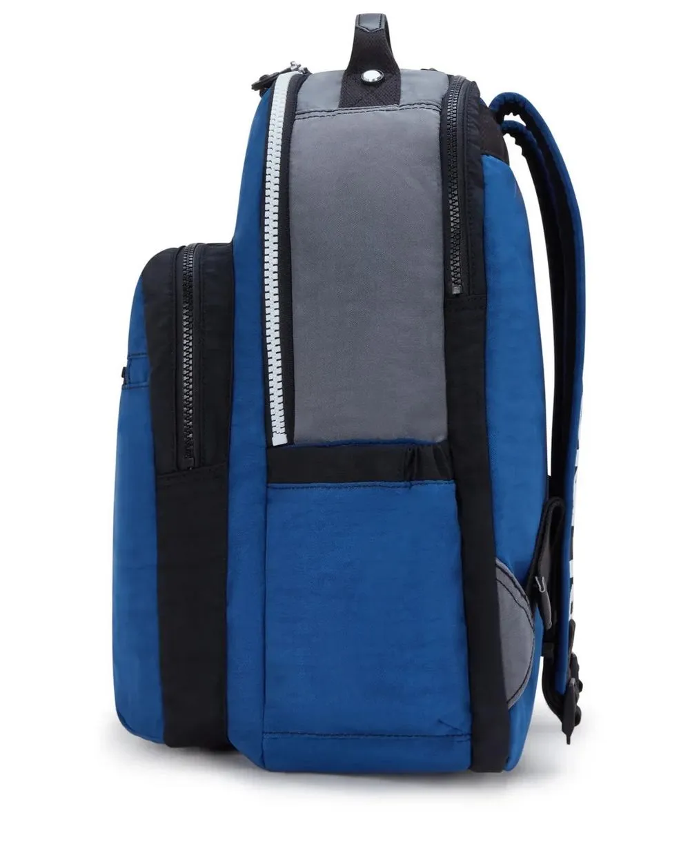 תיק גב קיפלינג סאול לאפ כחול – תמונה 5