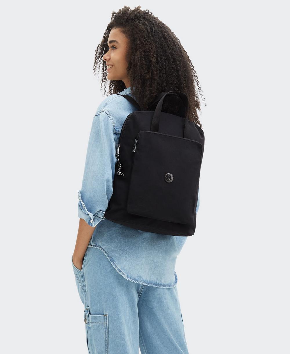 תיק גב למחשב נייד Kipling קזוקי שחור – תמונה 2