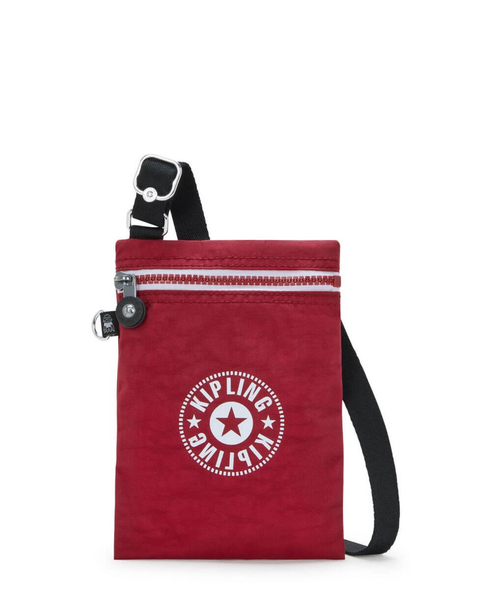 תיק לטלפון קיפלינג אפיה לייט אדום יין - KIPLING AFIA