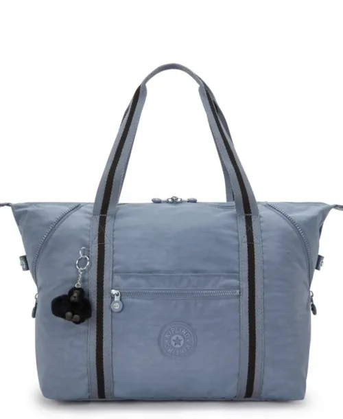 תיק קיפלינג ארט M כחול אבן לנסיעות ומכון כושר