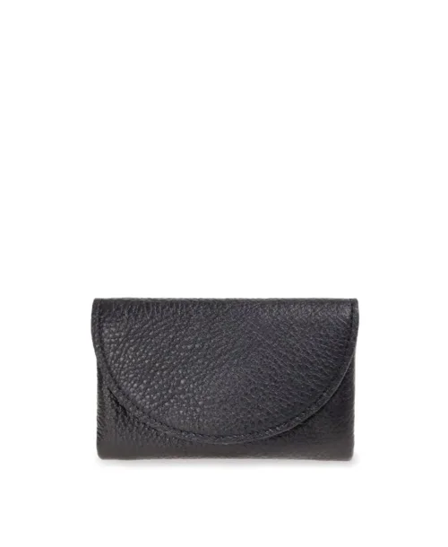 ארנק מיקרו לנשים בצבע שחור מעור נאפה בעיצוב נטע שדה