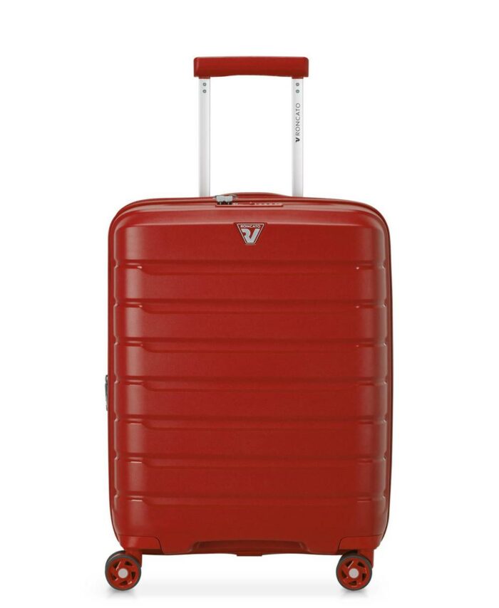מזוודה טרולי קטנה עליה למטוס רונקטו פרפר אדום (1)