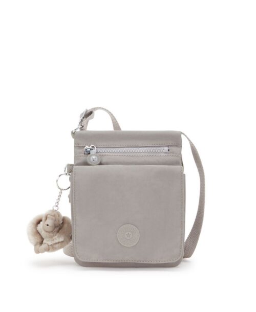 תיק קטן לנשים קיפלינג אלדורדו תיק קטן לנשים קיפלינג אלדורדו אפור גריס (1)