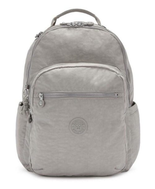 תיק גב קיפלינג סאול אפור - תיקים לגב קיפלינג (1)