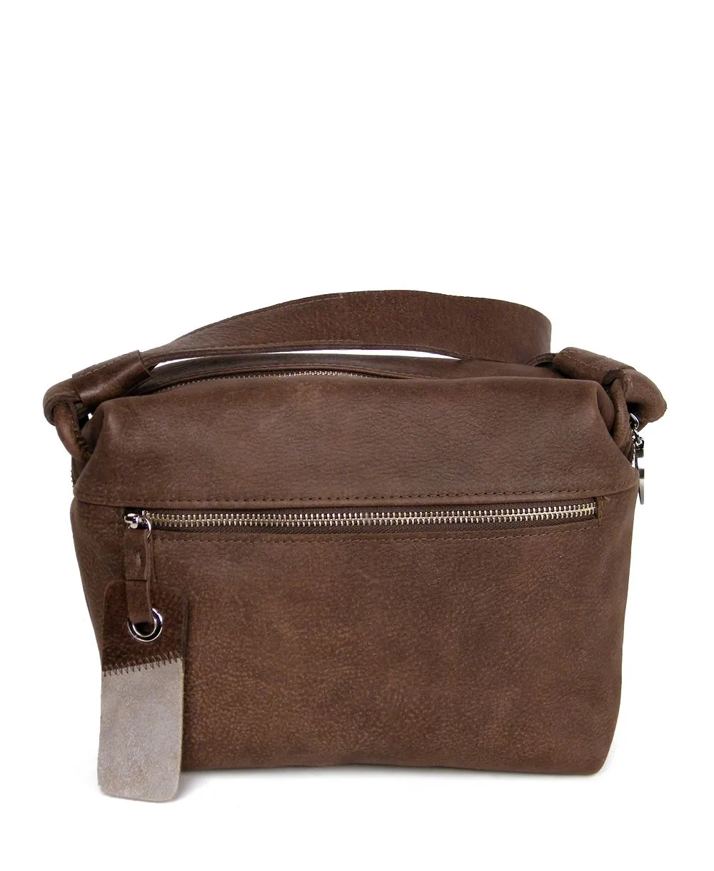 תיק אלכסון לנשים נטע שדה מארס חום