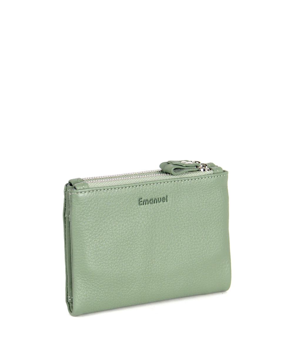 ארנק לנשים קלאודיה מיני מנטה בהיר | עמנואל – תמונה 4