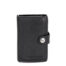ארנק לכרטיסים נשלפים מעור שחור, ארנק קטן לגבר (1)