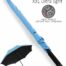 מטריה נגד שמש סופר חזקה וקלה קנירפס כחול שחור Knirps U900