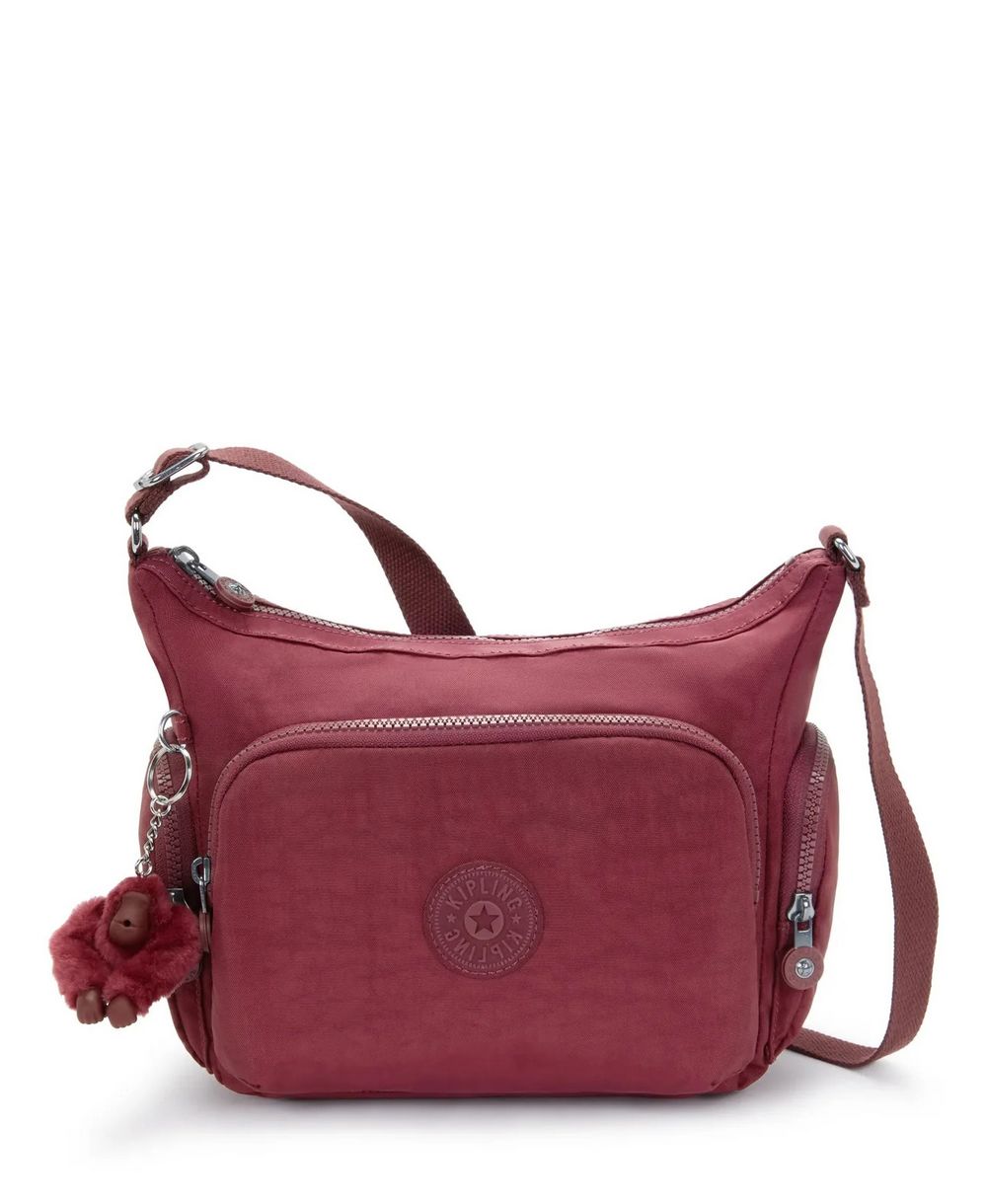 תיק קיפלינג גאב בינוני בורדו יין (1)