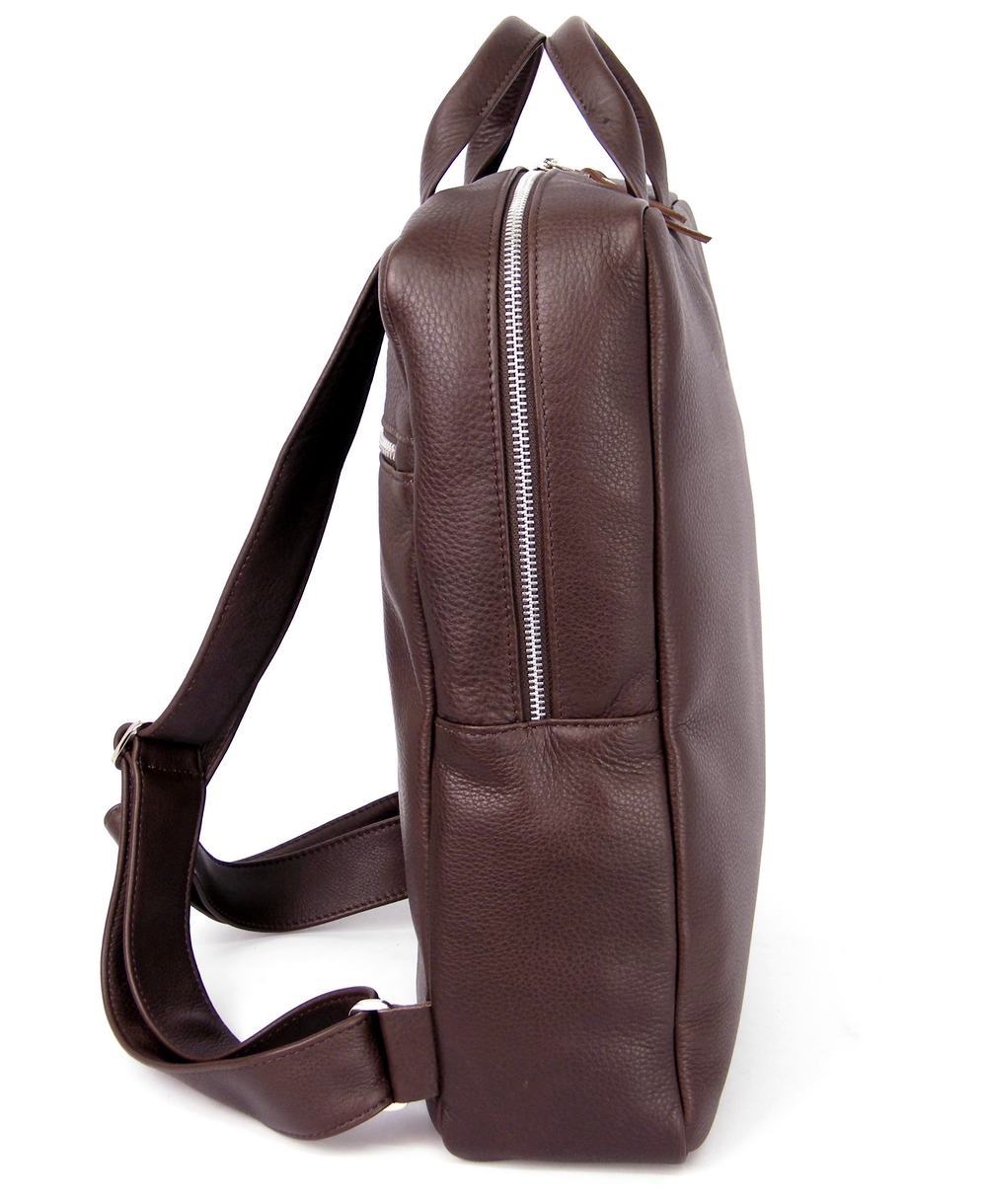 תיק גב לנשים איבו גב חום | נאפה – תמונה 4