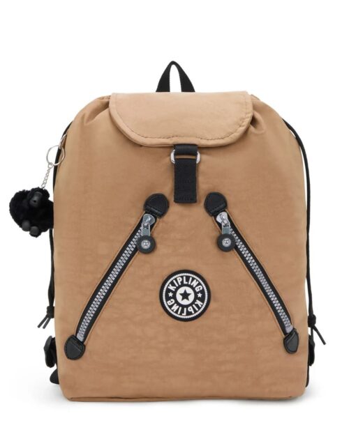 תיק גב קיפלינג פונדמנטל חום (1)