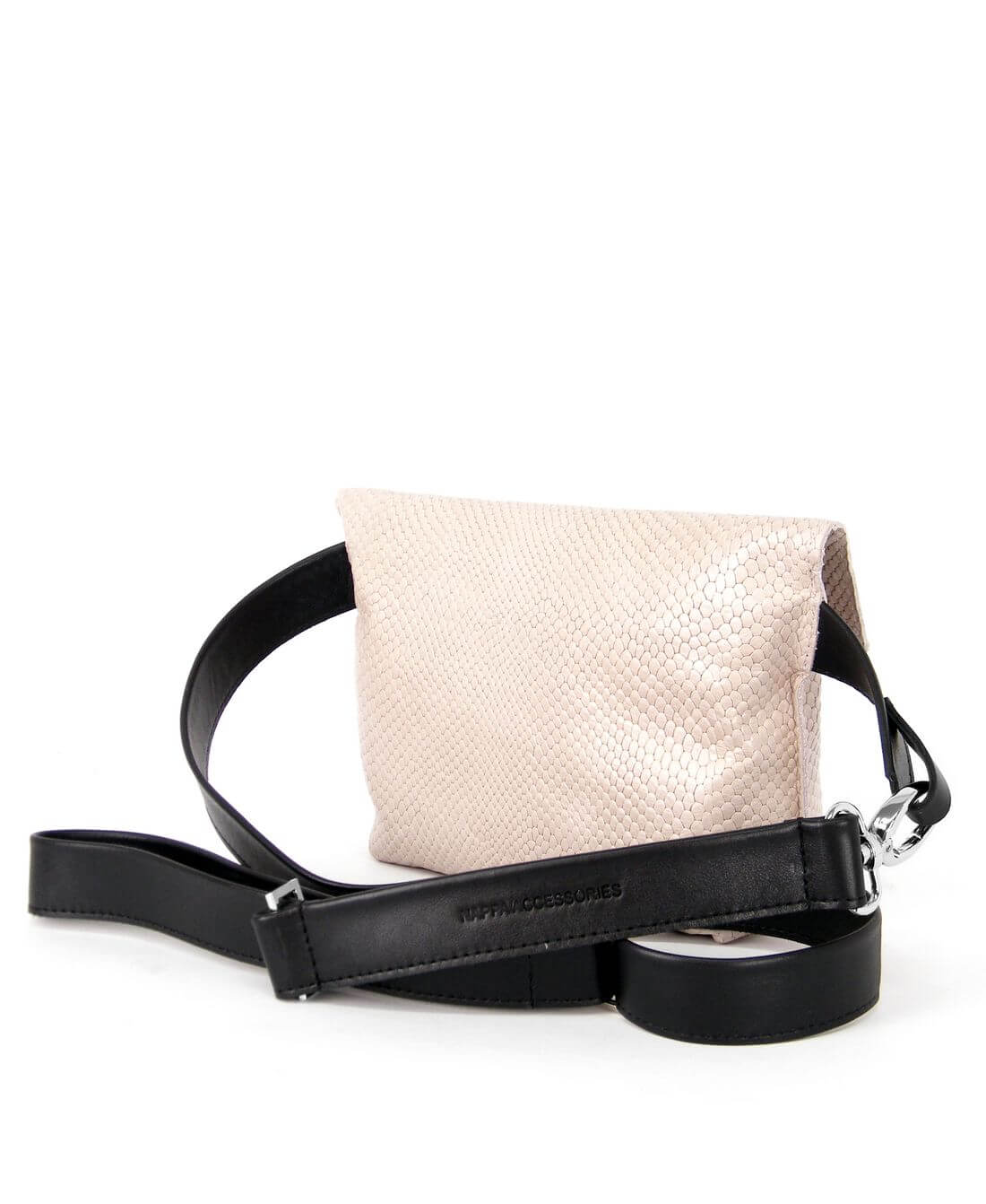 תיק פאוץ אלכסון נויה עור פאודר קשקשים | נאפה – תמונה 6