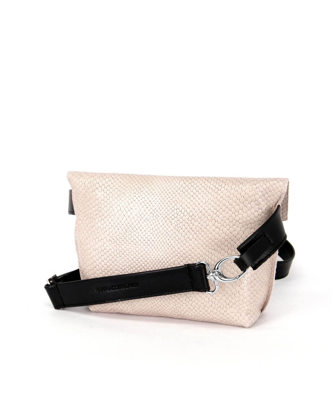 תיק פאוץ אלכסון נויה עור פאודר קשקשים | נאפה – תמונה 8