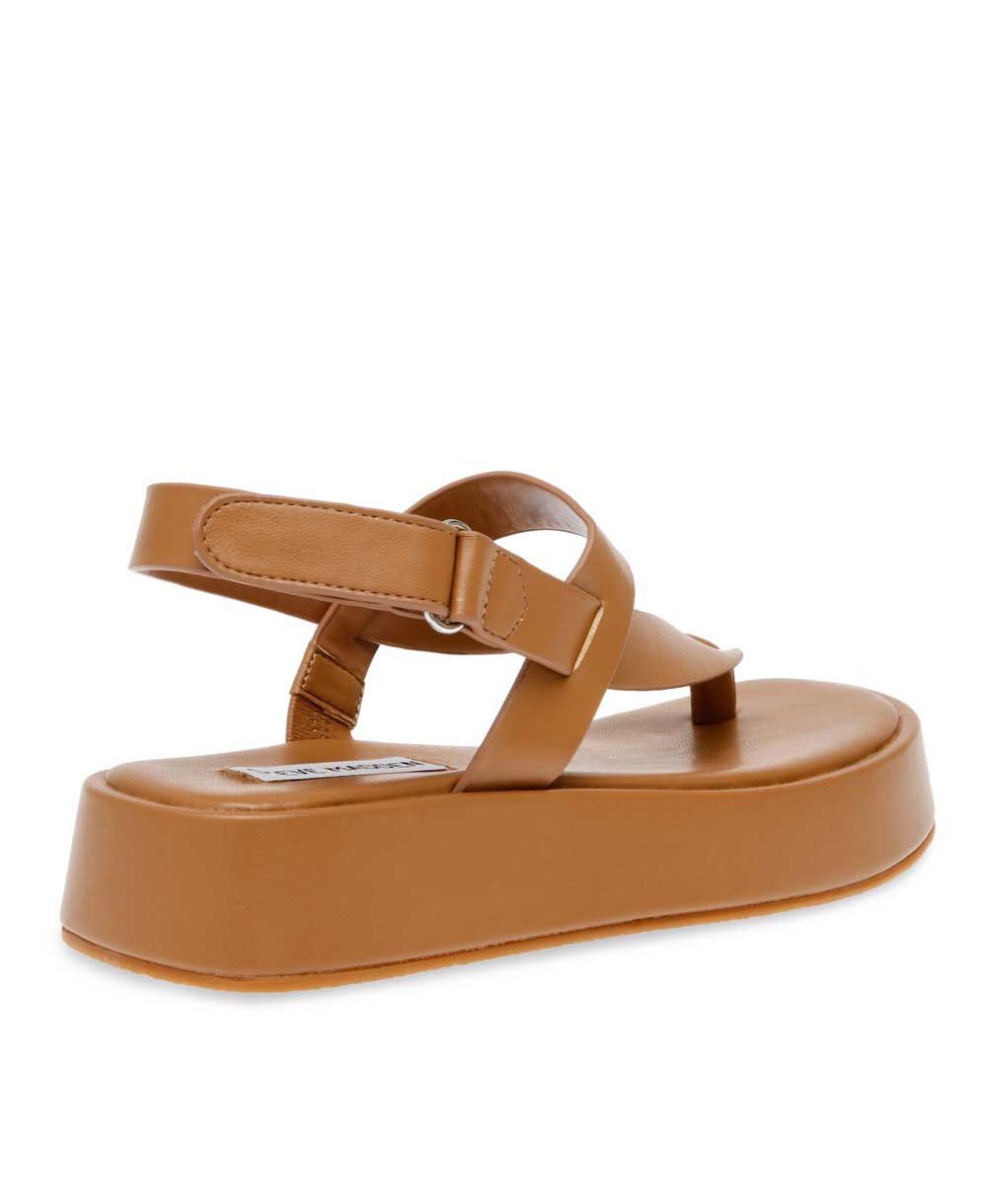 סנדלים לנשים סטיב מאדן BIG TIME קאמל 37 – תמונה 3