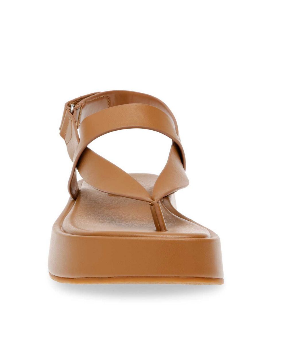 סנדלים לנשים סטיב מאדן BIG TIME קאמל 37 – תמונה 4