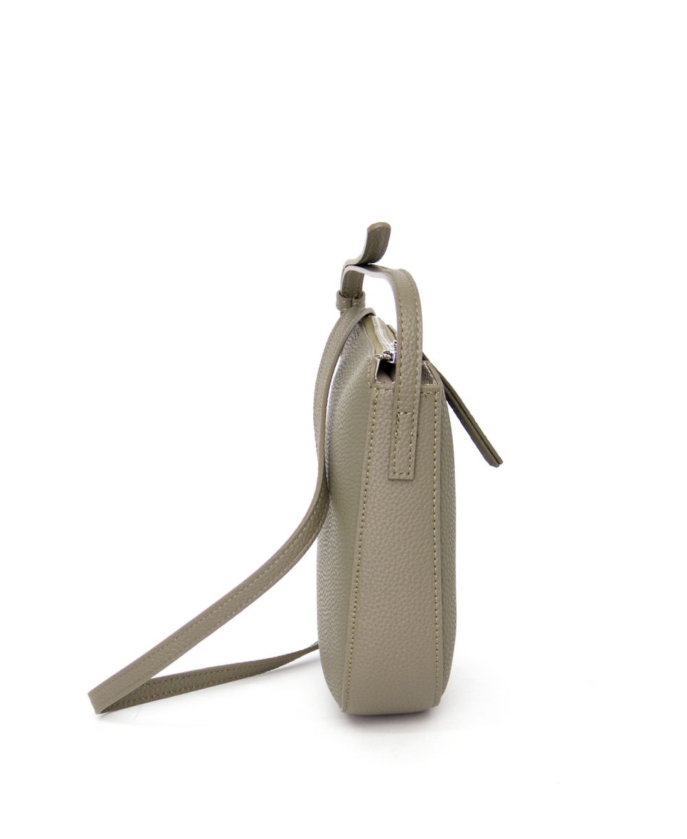 תיק עור קטן לנשים דגם פאסו ירוק | נאפה – תמונה 4