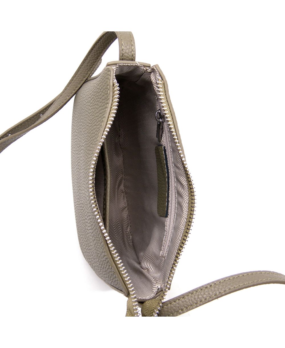 תיק עור קטן לנשים דגם פאסו ירוק | נאפה – תמונה 6