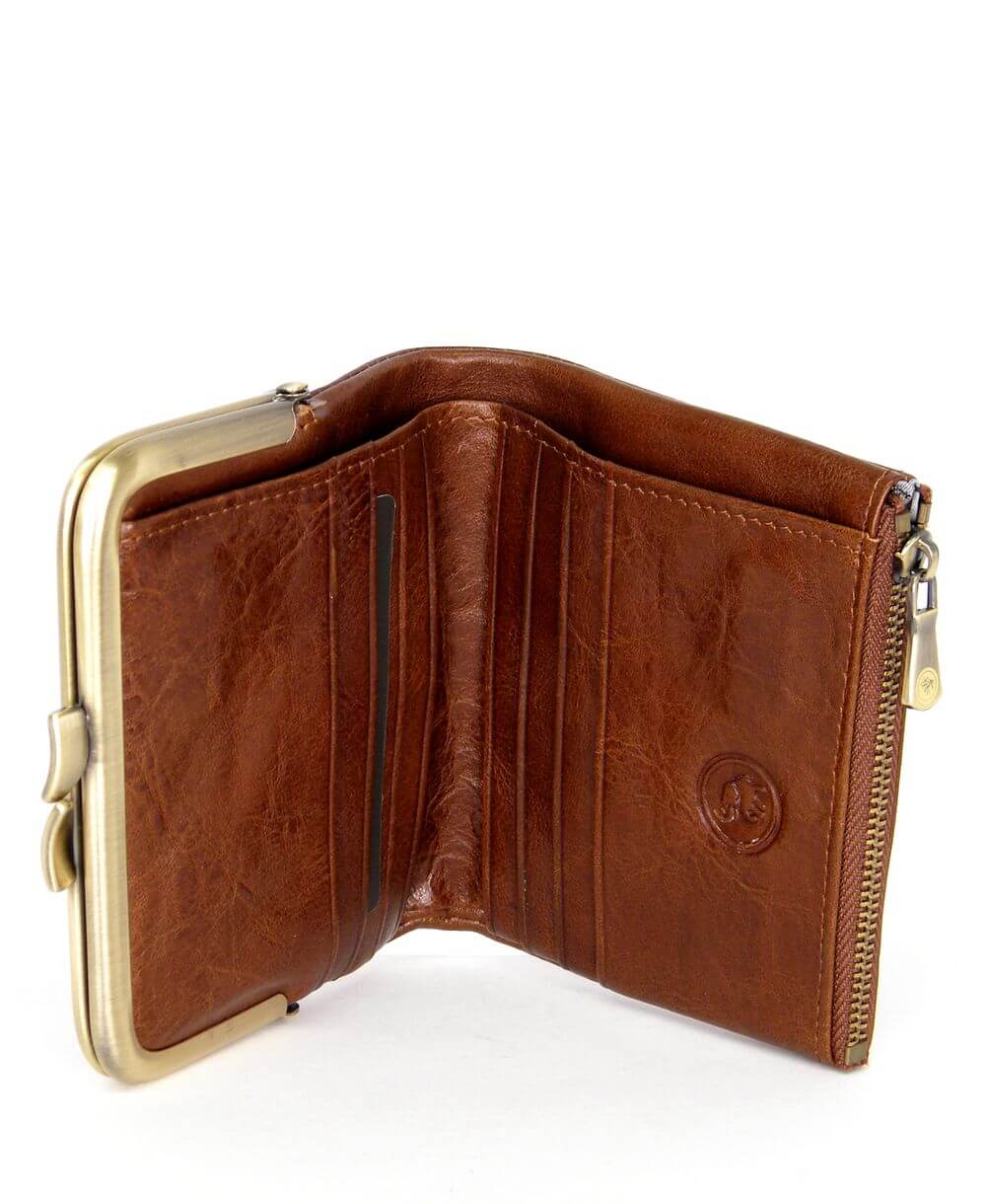 ארנק קטן לנשים לילי חום | עמנואל – תמונה 6