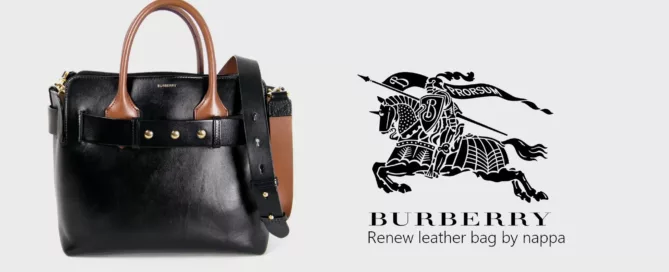חידוש וצביעה לתיק ברברי Burberry