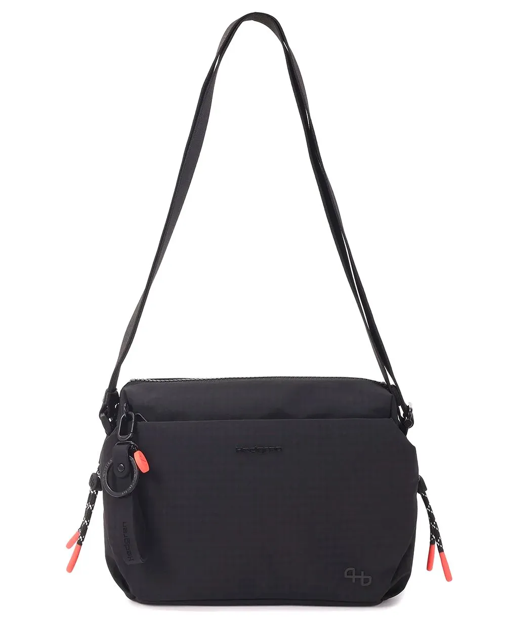 תיק אלכסון לנשים KOSHO שחור | Hedgren – תמונה 2