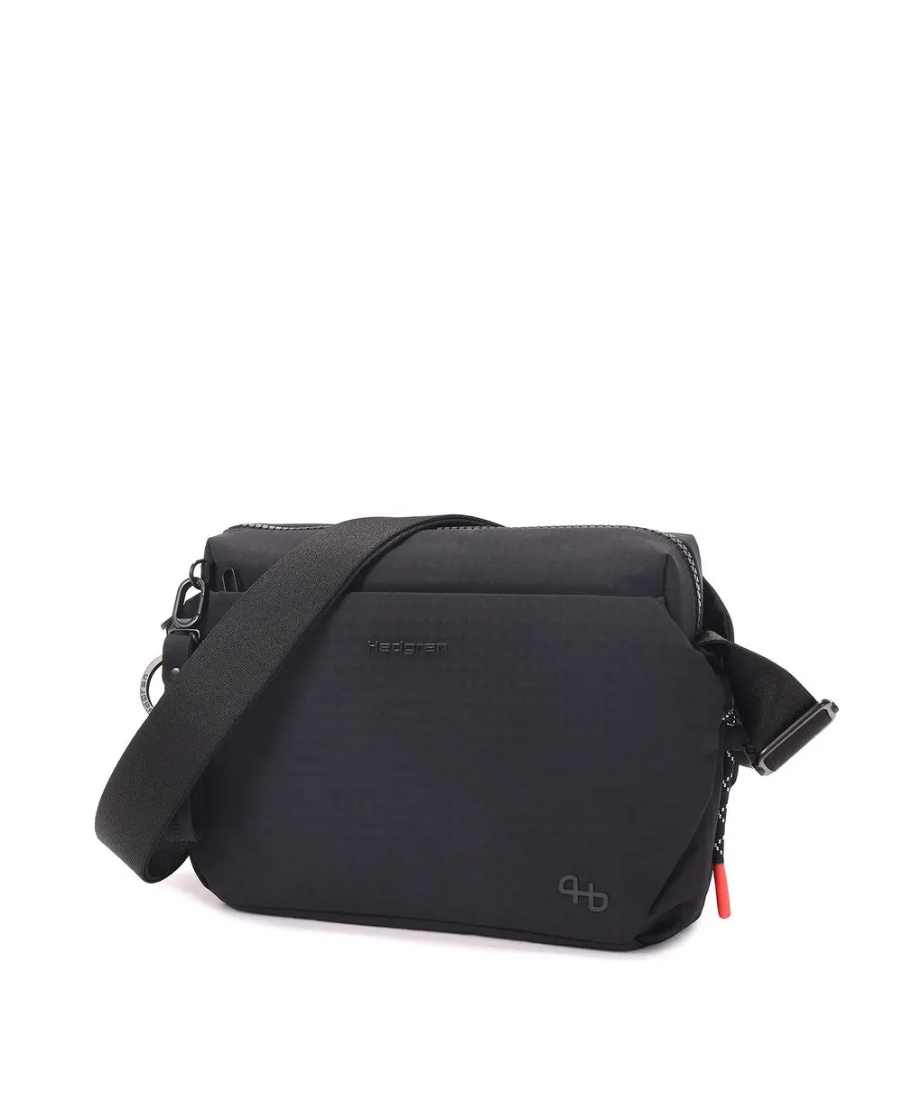 תיק אלכסון לנשים KOSHO שחור | Hedgren – תמונה 3