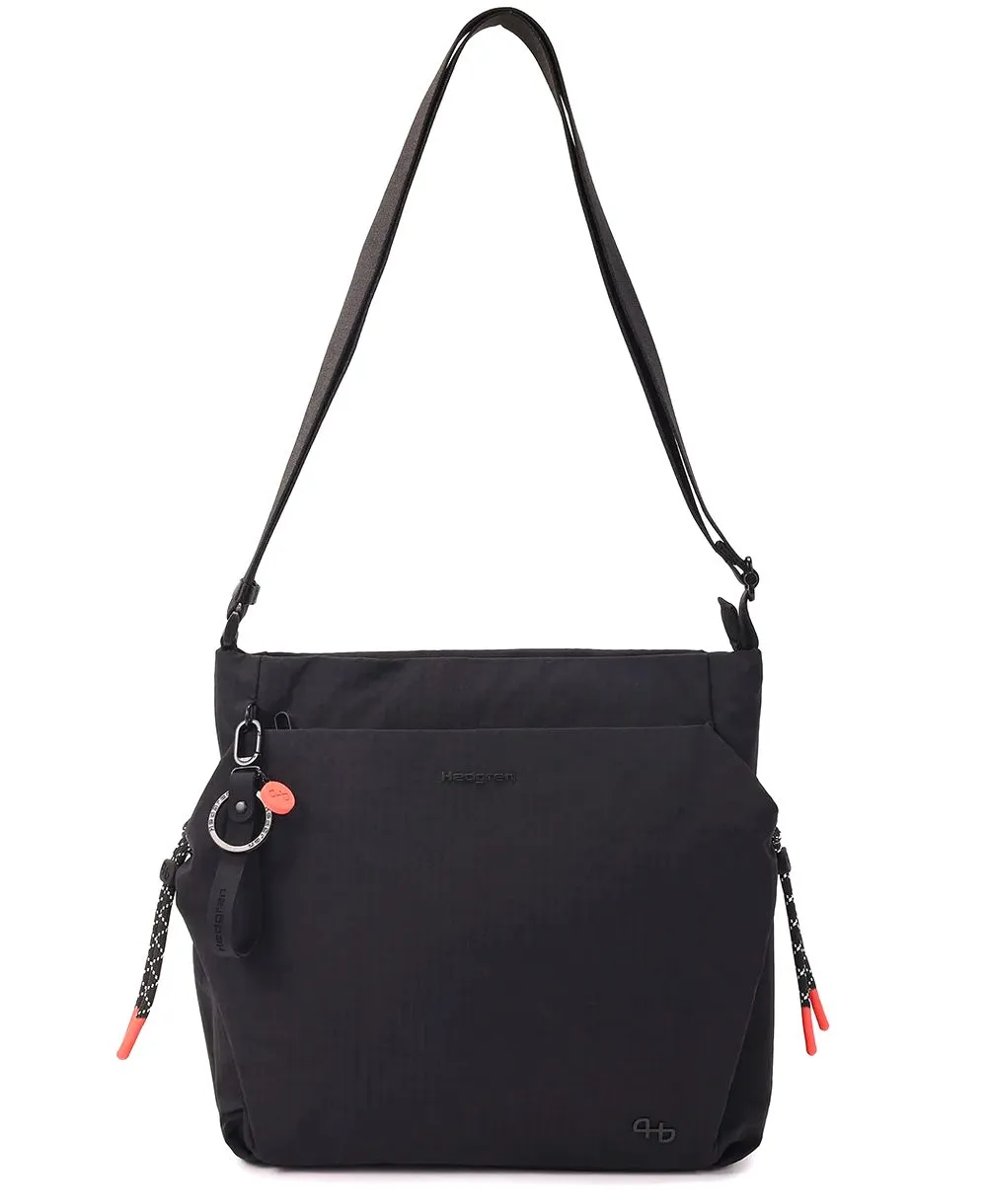 תיק לנשים MAKOTO בד שחור | Hedgren – תמונה 2