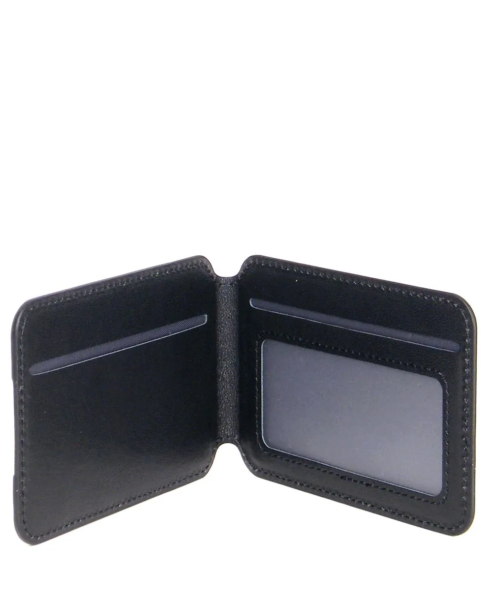 ארנק מעור נצמד לטלפון A שחור – תמונה 7