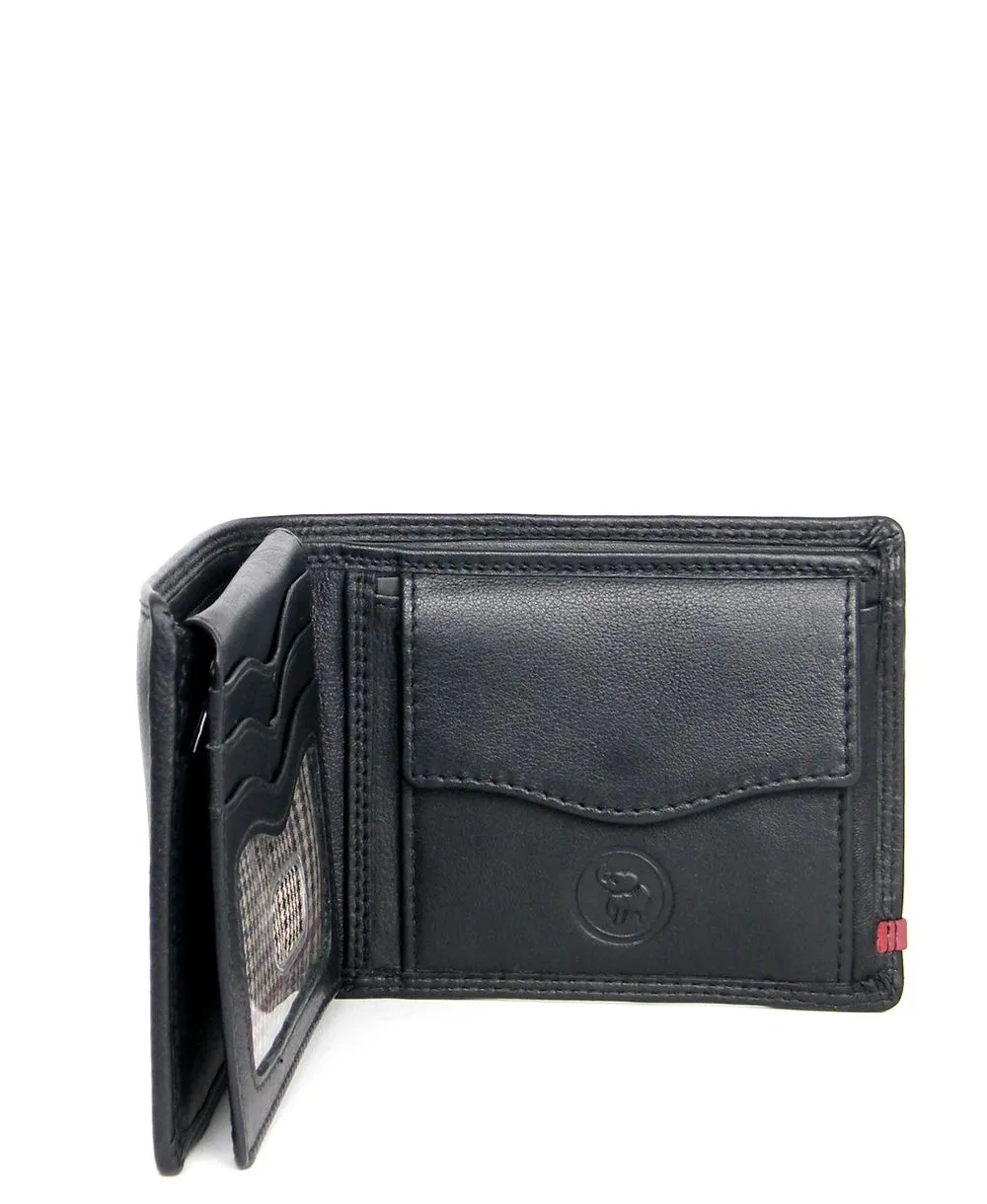 ארנק לגבר סטאר תא סתרים שחור – תמונה 5